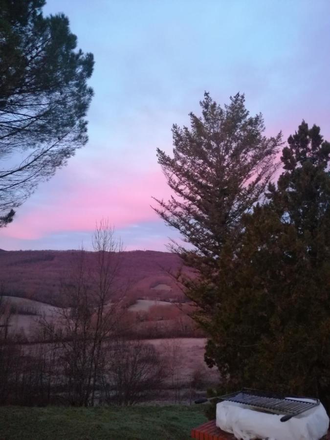 Location de vacances à Neylis avec vue sur les forêts et les champs Carla-de-Roquefort Exterior foto